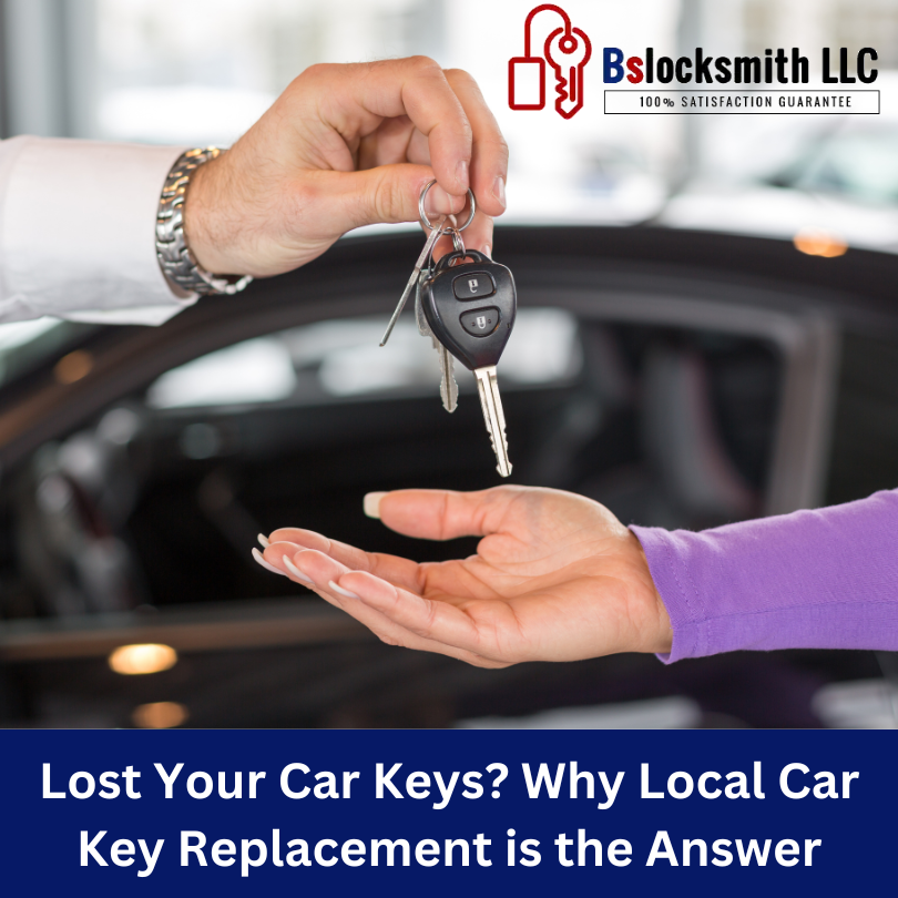 BS Locksmith team providing fast local car key replacement service in Aurora.