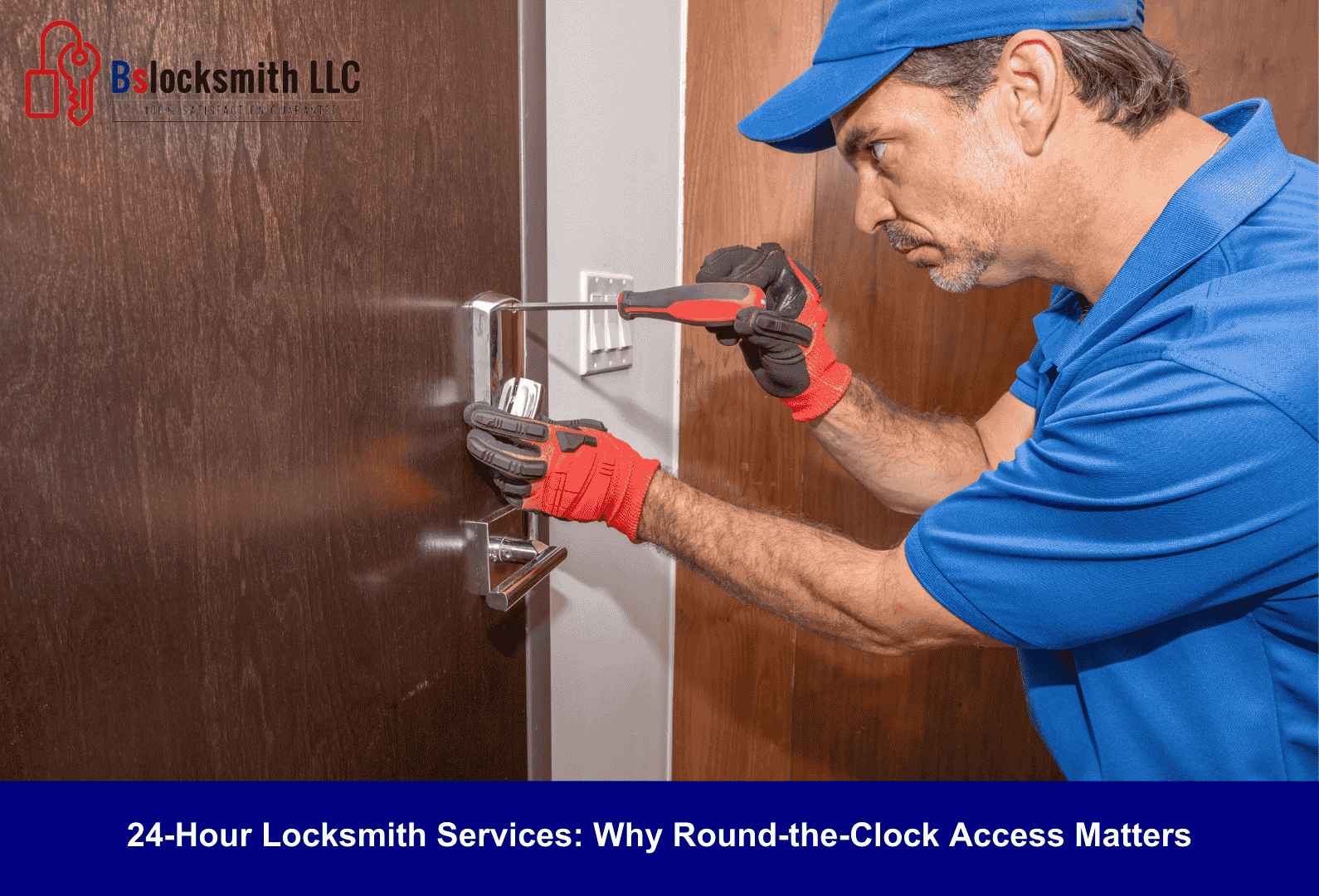 BS Locksmith providing 24 hour locksmith services for emergency lockouts.