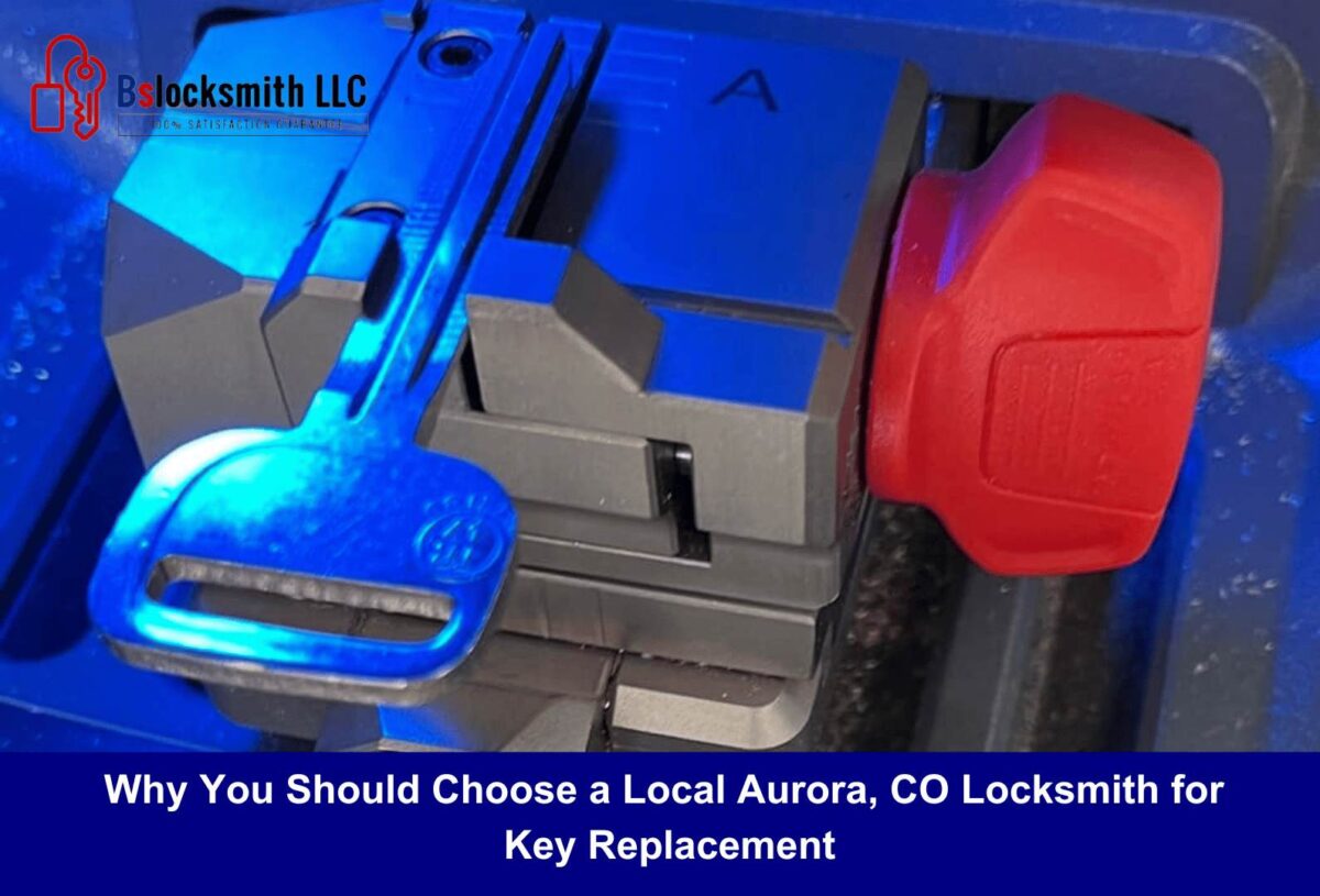 Why You Should Choose a Local Aurora, CO Locksmith for Key Replacement