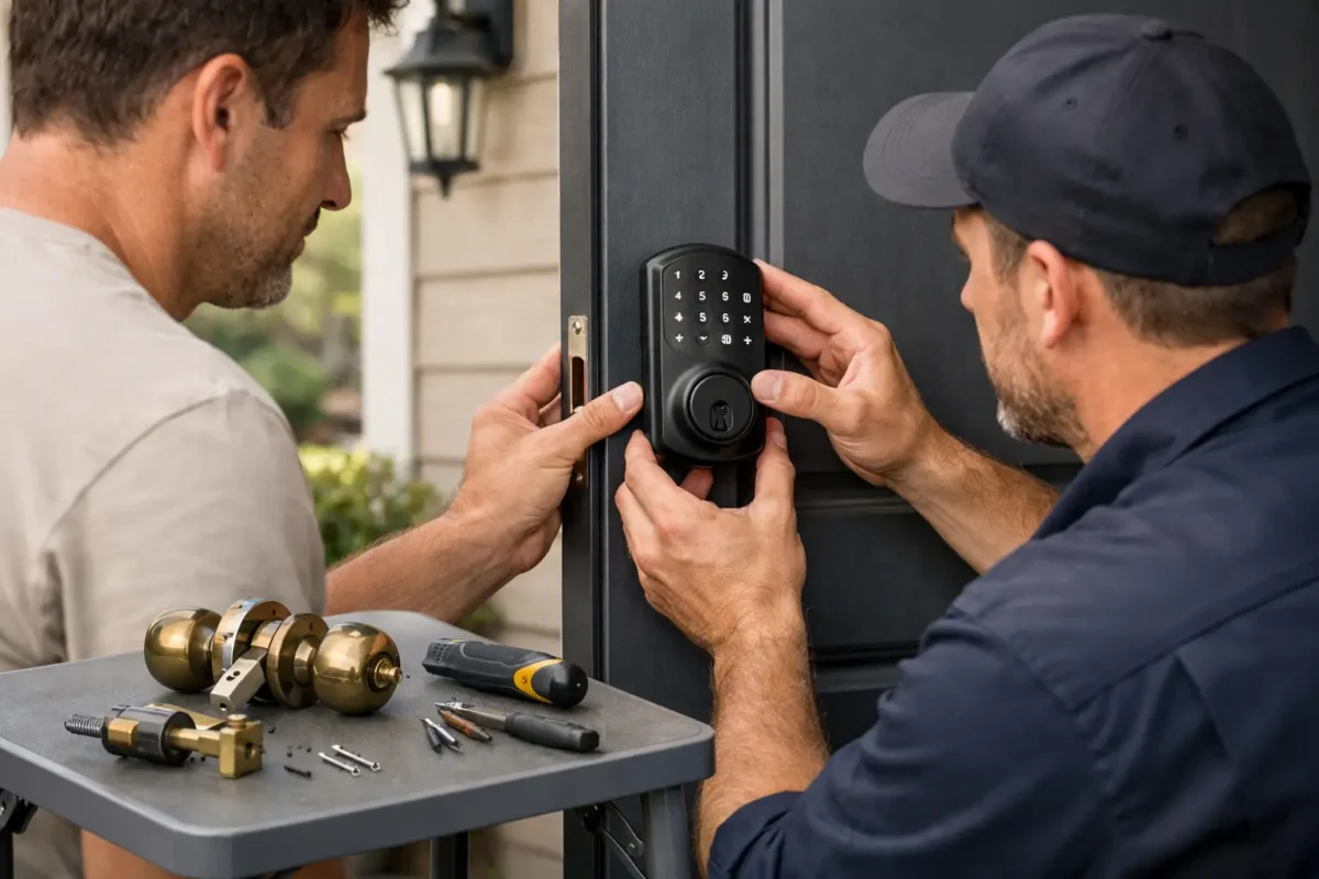 Install a Keypad Door Lock at Your Home