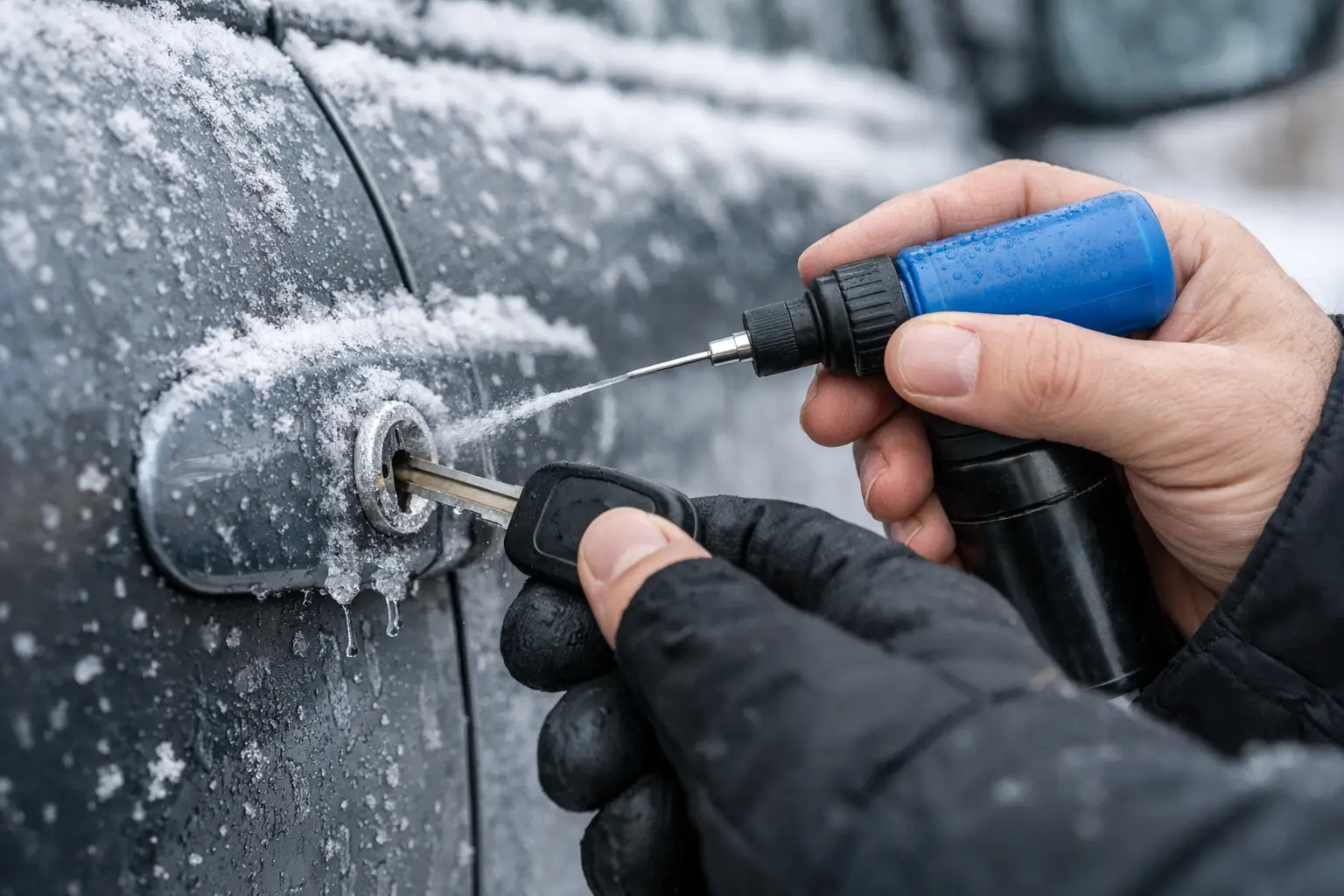 How to Fix a Frozen Car Lock Without Damage